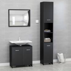 Mobiliers de Salle de Bain vidaXL Ensemble De Meubles de Salle de Bain 3 pcs