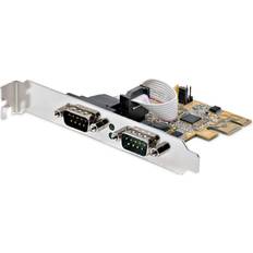 RS-232 Cartes de Contrôle StarTech 2-Port PCI Express Serial Card Dual Port PCIe to RS232 DB9 21050-PC-SERIAL-LP