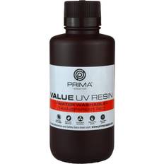 PrimaCreator Value UV/DLP vandvaskbar resin 500 ml, transparent rød