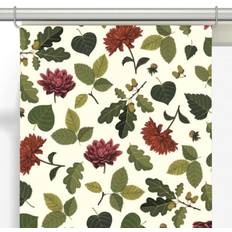 Gardiner blad Arvidssons Textil Blommor & Blad Panelgardiner 2-pack