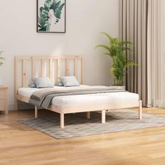 Solid Wood Bed Frame 160 x 200 cm