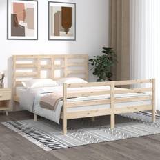 Senge & Madrasser vidaXL 150x200 5FT kingsize massivt Sengeramme