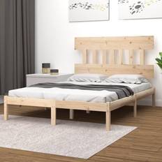 Beds & Mattresses vidaXL Bed Frame Solid