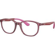 Rot Brillen & Lesebrillen Ray-Ban Brille Ry1619 col. 3777 Kinder Rechteckig Pink