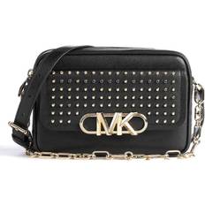 Mk shoulder bags Michael Kors MK Parker Medium Studded Leather Crossbody Bag Black