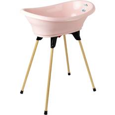 Rosa Babywannen Thermobaby Badewannenset Vasco 5 in 1, powder pink