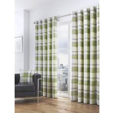 Fusion Balmoral Curtains: 90" Drop