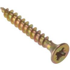 Forgefix MPS640Y Multi-Purpose Pozi Screw CSK ST ZYP Box 200pcs