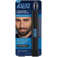 Brown Beard Dyes Just For Men 1-Day Beard & Brow Color Darkest Brown/Black