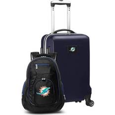 Mojo Miami Dolphins Deluxe Hardside Spinner Carry-On & Backpack