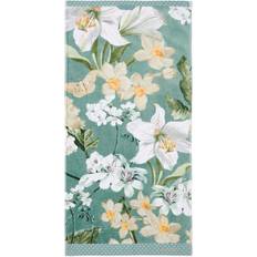 Essenza Rosalee Handduk Velour Badehåndklæde Grøn (140x70cm)