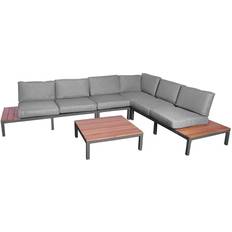 Blue Outdoor Lounge Sets Royalcraft Aspen 6 Outdoor Lounge Set