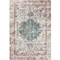 Carpets & Rugs B&Q Silk Road Machine Washable Buram Rug Orange