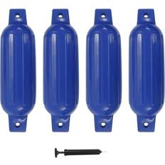 Fenders vidaXL Boat Fenders 4 pcs Blue 41x11.5 cm PVC blue