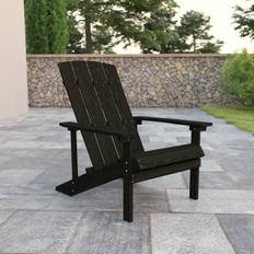 Gray Sun Chairs Flash Furniture Charlestown Poly Resin Adirondack