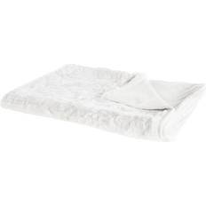 Hemtextil Beliani Tourza Filt Vit (220x180cm)
