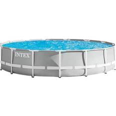 Freestanding Pools Intex Prism Round Hybrid Metal Frame Pool Set Ø4.6x1.1m