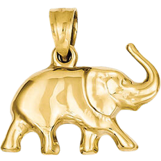 Macy's Charms & Pendants Macy's 3D Elephant Charm - Gold