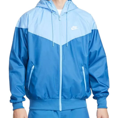 University jacket NIKE Windrunner Hooded Jacket Men - Dark Marina Blue/University Blue/White