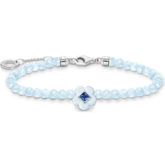 Grau Armbänder Thomas Sabo Armband Charming - Hellblau