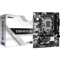 Asrock Micro-ATX - Socket 1700 Bundkort Asrock B760M-HDV/M.2 D4