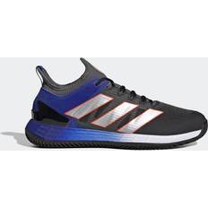 Adidas Plata Zapatillas deportivas para raqueta Adidas Adizero Ubersonic 4 Clay Negro Gris