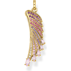 Thomas Sabo Bunter Kolibri-Flügel Anhänger - Silber/Vergoldet