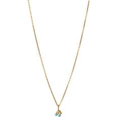 ENAMEL Copenhagen Cherry Grass Halsband - Gold