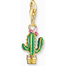 Thomas Sabo - Grön Kaktus Guld