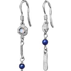 Maanesten Mari Earrings - Silver/Labradorite/Sodalite