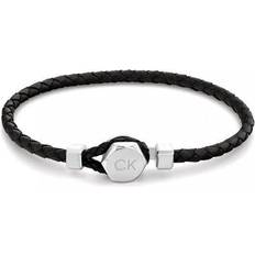 Calvin Klein Jewellery Calvin Klein Latch Bracelet Leather - Man