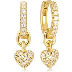 Sif Jakobs 18k Gold Plated Caro Creolo Earrings - Gold