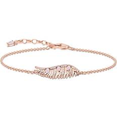 Thomas Sabo Phoenix Wing Bracelet - Rose Gold/Pink