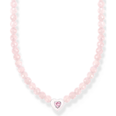 Thomas Sabo Charming Choker With Heart And Pink Pearls KE2181-035-9