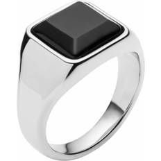 Fred Bennett Signet Ring - Silver/Onyx