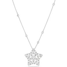 Swarovski Stella Pendant Mixed Cuts Star - White