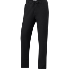 Selected Homme Linneblandning Avsmalnande Byxor Svart