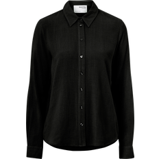 Selected Mujer Camisas Selected Blusa 'Viva' - Negro