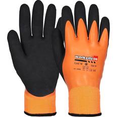Worklife Cool W-handskar, Svart/Orange