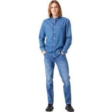 Greensboro Wrangler Mäns Greensboro-jeans, ny favorit, W32/L36, Ny favorit, x 36L