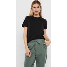 Tessuto Biologico Magliette Vero Moda T-shirt - Nero