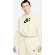 Nike Sportswear Club Fleece Cropped Hoodie in Cotton Mix