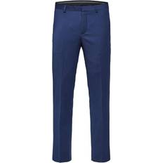 Selected Pantaloni da Uomo Blu Notte