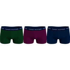 Tommy Hilfiger Green Men's Underwear Tommy Hilfiger Men's Trunk 3 Pack