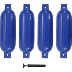 vidaXL Boat Fender 4 Pcs Blue 51 x 14 cm