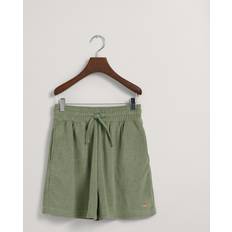 Gant Byxor Barnkläder Gant High Waist Toweling Shorts Junior, 146-152, KALAMATA GREEN