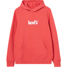 Levi's Boys Logo Pullover Hoodie Red