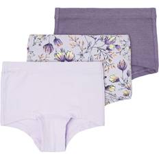 Elastan Trusser Name It Girl's Knickers - Purple Heather