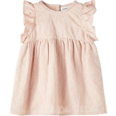 Gris Robes Name It Robe Habillée Fille Taille - Rose