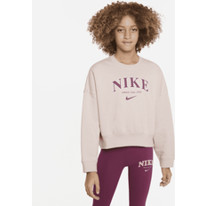 Nike Sportswear Trend Crew Sweatshirt Pink 128-137cm år